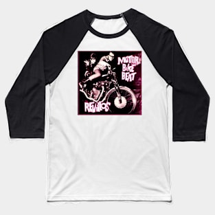 Motor Bike Beat 1980 Punk New Wave Throwback Baseball T-Shirt